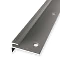 Miniatyrbild 1 av 4: Nez på steg 15 x 30 x 1000 mm Aluminium Vinkelformad med ribbor Küberit inox-look