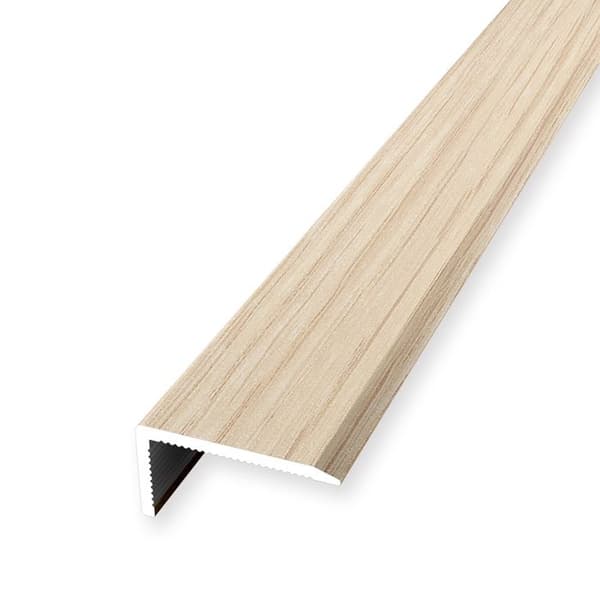 Nez de marche 10 x 20 x 1000mm Alu Cornière Lisse Non percé Diff. s