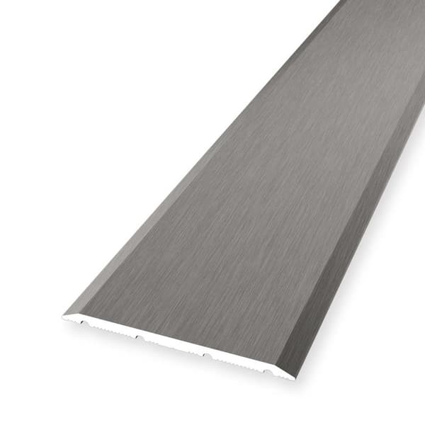 PROVISTON Övergångsprofil l 40 mm H 0 - 99 mm L 1000 mm Anodiserad aluminium Slät Rostfritt stål Självhäftande