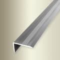 Miniatyrbild 1 av 6: PROVISTON Hörnprofil l 30 mm H 0 - 17 mm L 2500 mm Aluminiumprofil med spår Silver Montering utan borrning