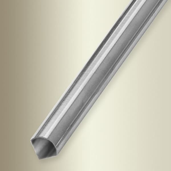 Triangulär trapptrofé 16 x 16 mm Hålad mässing