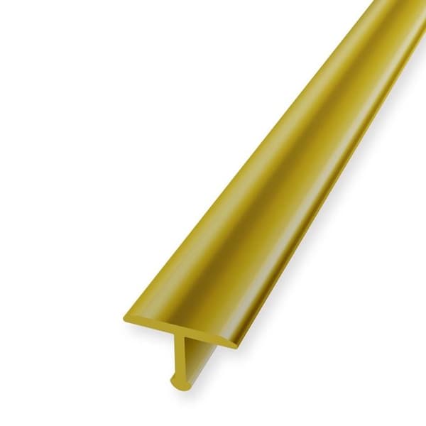 T-profil 6 x 14 x 2700 mm Ouppnert Byggprofil Slät Küberit
