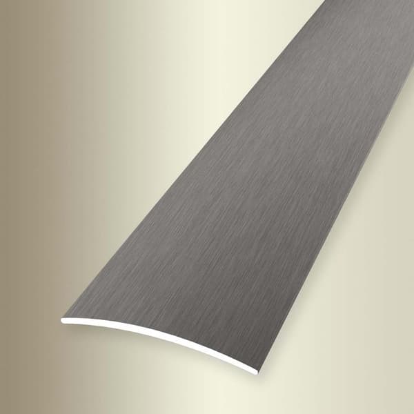 Övergångslist 4 x 30 x 1000 mm Övergångsprofil Anodiserad aluminium Slät Självhäftande Rostfritt stål Küberit