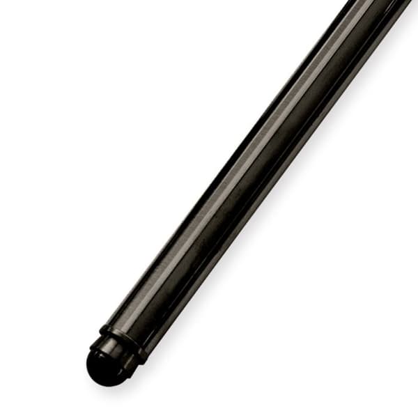 Massiv trapplist med knopper af agern 9 x 9 x 900 mm Sort messing 9 mm i diameter Küberit