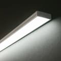 Miniatyrbild 2 av 5: PROVISTON LED-profil i aluminium 32 x 11 x 2000 mm Vit LED-belysning Indirekt belysning LED-stänger 1 styck