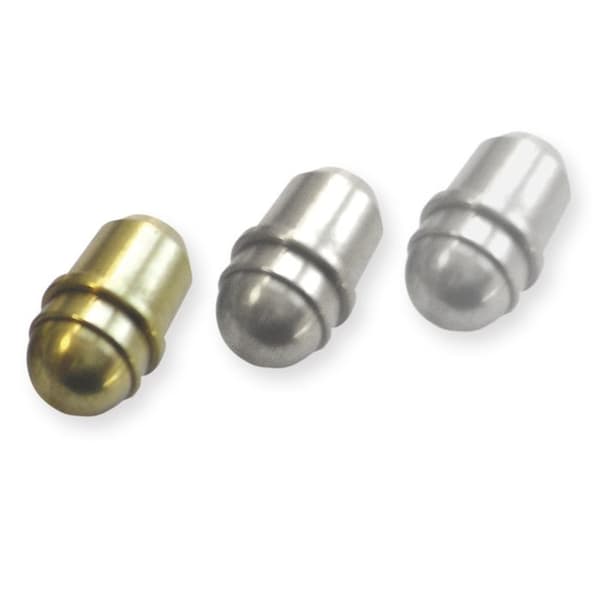 Kapslar 9 x 9 x 10 mm Polerat mässing 9 mm i diameter Trappräcken Tillbehör Küberit