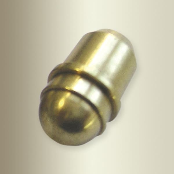 Kapslar 9 x 9 x 10 mm Polerat mässing 9 mm i diameter Trappräcken Tillbehör Küberit