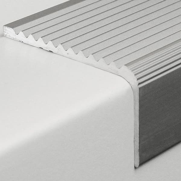 Gångjärn 23 x 40 x 2700 mm Anodiserad Aluminium Emaljerad special Silver