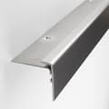 Miniatyrbild 2 av 2: Inläggsprofil Rostfritt stål Silver l 42 mm H 2.5 mm L 2500 mm Förborrad Ramprofil 1 styck