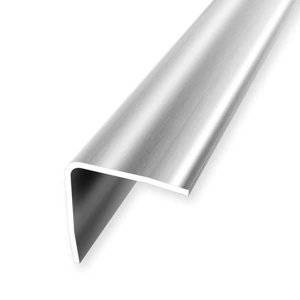 Cornière 31.5 x 31.5 x 2500 mm Matt stål Slät vinkel Ogenomträngd Küberit