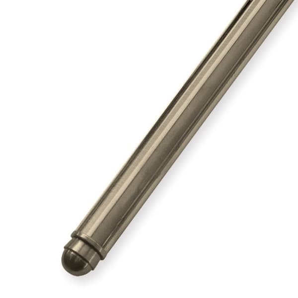 Massiv trapphandtag med ekollonknoppar 11 x 11 x 900 mm Mörkguld 11 mm i diameter Küberit