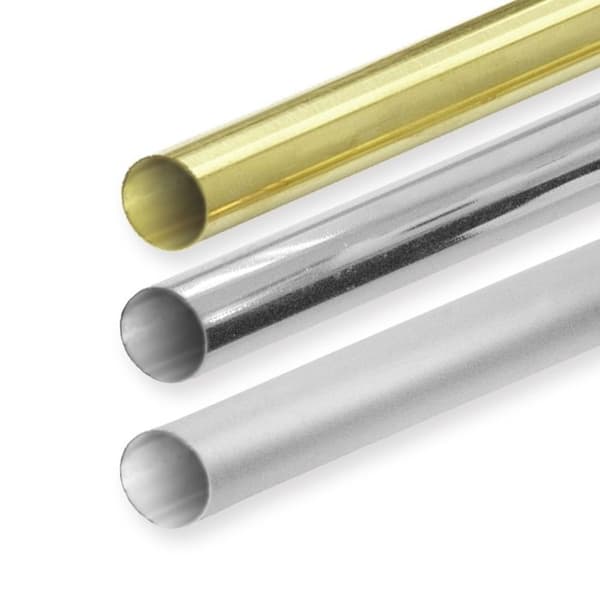Massiv trapplint med knopp av ek 9 x 9 x 900 mm Brunt mässing 9 mm i diameter Küberit