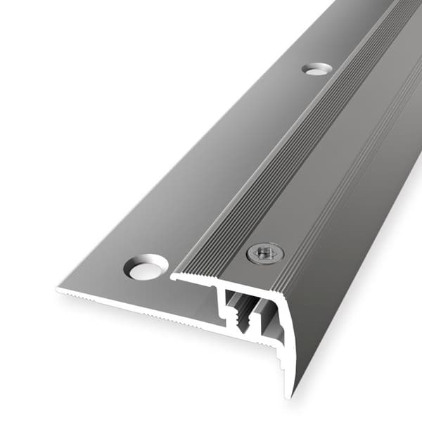 Nässkydd 21 x 21.5 mm Aluminium Kuberit L 1000 mm Rostfritt stål Inmurat Genombrutet