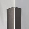 Miniatyrbild 3 av 5: PROVISTON Skyddsvinkel i aluminium Alu rå l 40 mm H 40 mm L 1000 mm Självhäftande skyddsvinkel