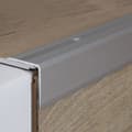 Miniatyrbild 1 av 6: PROVISTON Profil för trappnoslist Hörnlist i aluminium 40 x 42 x 1000 mm Silverfärgad
