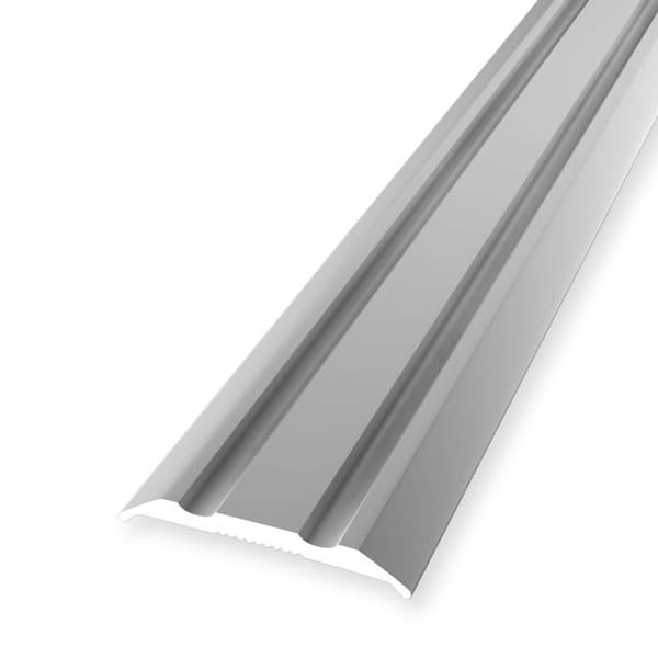 Tröskelstång 3 x 25 x 2700 mm aluminium Strängad tröskelstång silver Küberit