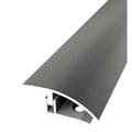 Miniatyrbild 1 av 5: Profilrör för laminatjustering l 39 mm Höjdskillnad 7 - 12 mm i Aluminium Stålutseende L 1000 mm