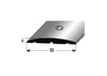 Miniatyrbild 1 av 2: PROVISTON Profil övergång Anodiserad Aluminium Silver l 50 mm H 4 mm L 2700 mm Förborrad