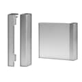 Miniatyrbild 2 av 2: Klick-listprofil 60 x 15 mm anodiserad silveraluminium klicksystem