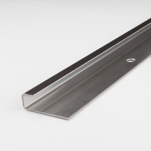 Profil finish Vinyl Laminated Flooring från 5 upp till 22 mm Matt stål Genomgående-13