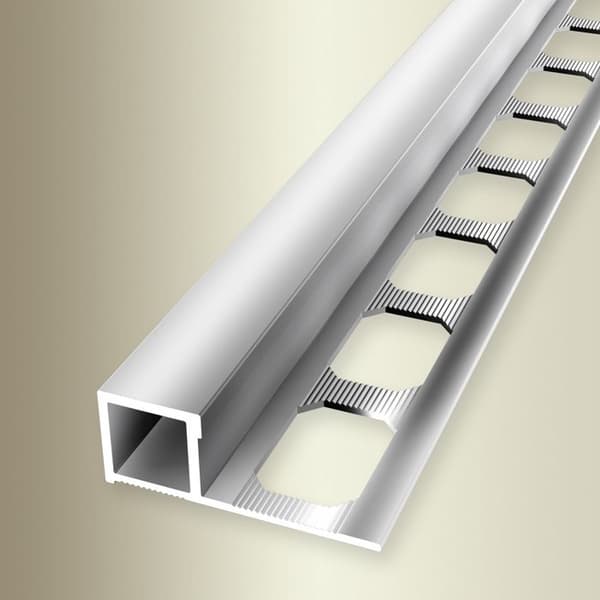 Profil 12,5 x 35 mm H för kant 12,5 mm lukkat profil med punchnings Küberit