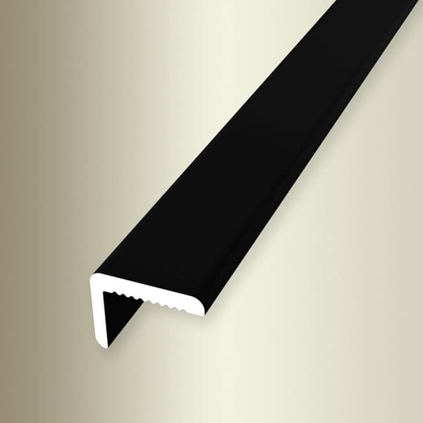 Gångjärn 7 x 9.2 x 2550 mm Aluminiumprofil Slät Ogenomträngd Olika s. s Küberit Svart RAL 9005