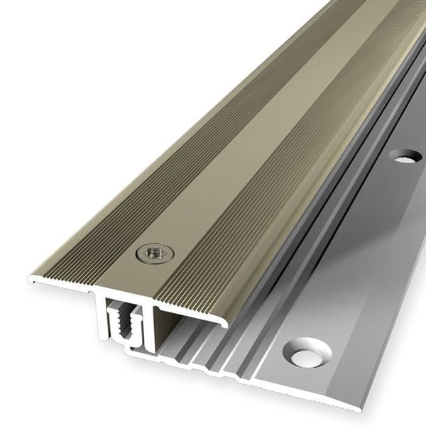 PROVISTON Övergångsprofil Laminatkompensation l 34 mm H 6.5 - 16 mm L 2700 mm Aluminiumprofil Sa...