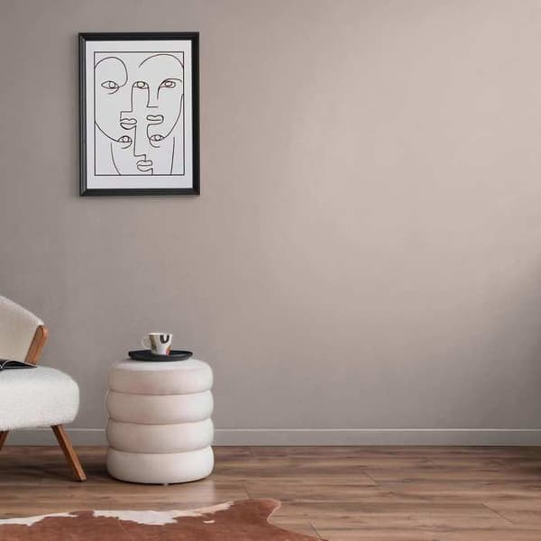 Beige väggfärg PURO Rosy Beige exklusiv dispersion för inomhusbruk Hög intensitet av 2,5 liter