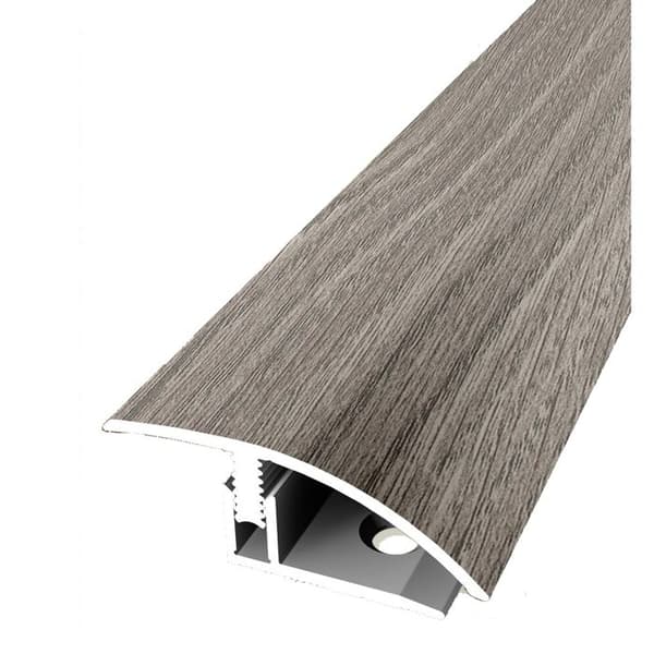 PROVISTON Profi är en övergång Kompensera av laminat 39 mm Kompensera av H 7 - 12 mm 900 mm Profi av aluminium Ek grå...