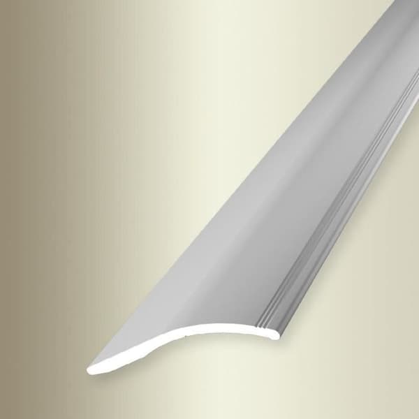PROVISTON Justeringsprofil 40 x 0 - 18 x 2700 mm Aluminium Höjdskillnad Självhäftande Silver