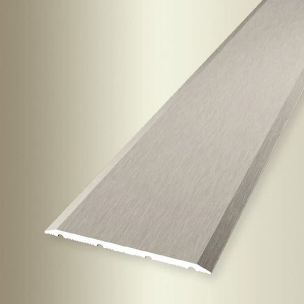 PROVISTON övergångsprofil l 40 mm H 0 - 99 mm aluminium slät självhäftande