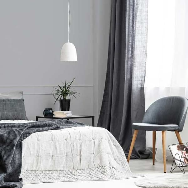 Målning vägggrå PURO Icy Grey Dispersion exklusiv för inomhusbruk Hög intensitet 1 liter