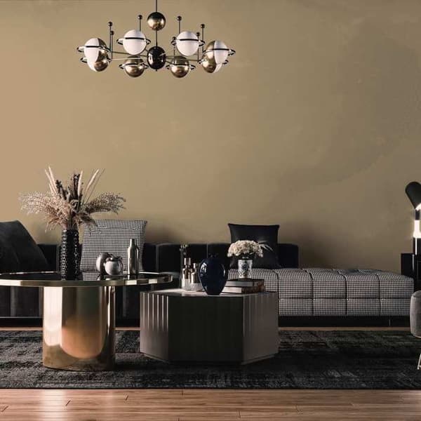 Beige PURO Calming Brown Inomhusdispersion exklusiv hög intensivitet 5 liter