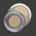 Miniatyrbild 2 av 5: Beige PURO Calming Brown Inomhusdispersion exklusiv hög intensivitet 5 liter