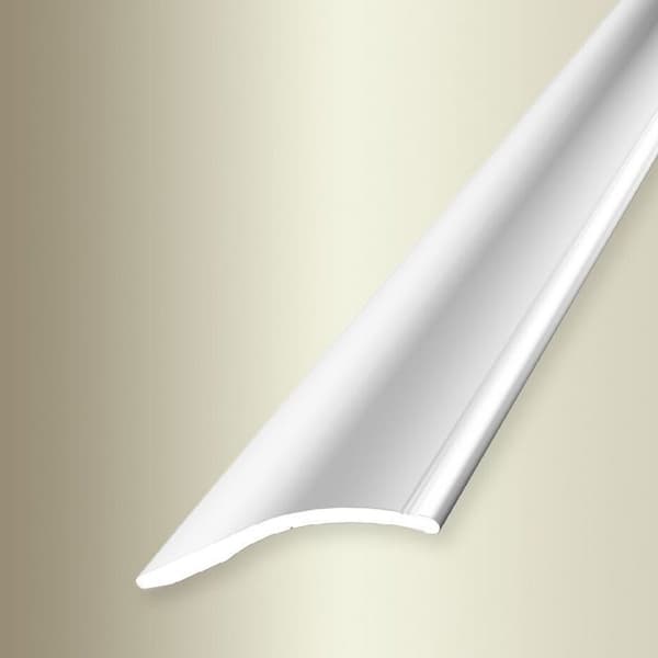 PROVISTON Anpassningsprofil l 40 mm H 0 - 18 mm L 2700 mm Polerat aluminium Rampe Självhäftande