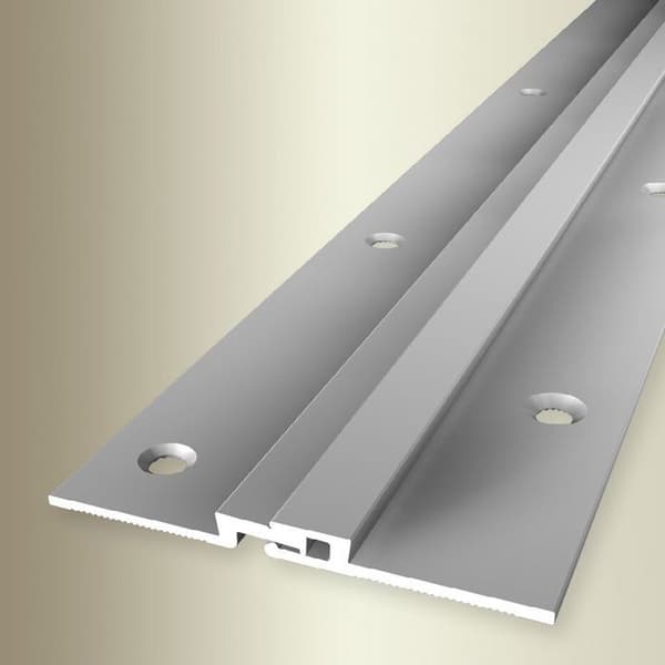 PROVISTON Profil för expansionsfogar 53 x 2.2 x 2700 mm Anodiserad aluminium Expansionskapacitet 2.5 mm
