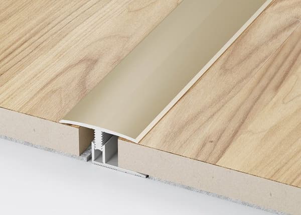 PROVISTON | Övergångsprofil | Laminatkompensation | Bredd: 31,5 mm | Höjdkompensation: 7 - 12 mm | Längd...