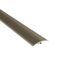 Miniatyrbild 5 av 5: PROVISTON Kompenseringsprofil 30 x 1860 mm i aluminium 3 i 1 Övergångsprofil, ytprofil Titan