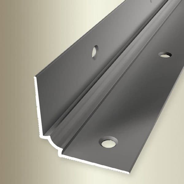 PROVISTON Profil av trappa Inre hörn l 29 mm L 2500 mm Anodiserad aluminium Tråkig