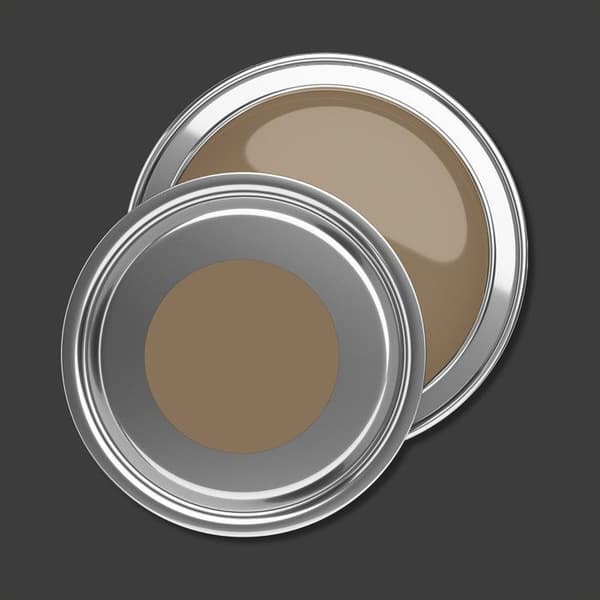 Brun väggfärg PURO Neutral Brown exklusiv inomhusdispersion med hög intensitet på 5 liter