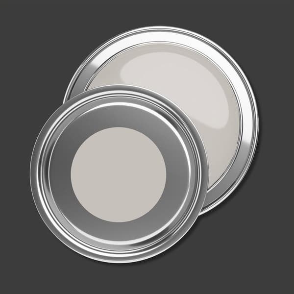 Grå väggfärg PURO Dreamy Grey Dispersion exklusiv för inomhusbruk Hög intensitet på 1 liter