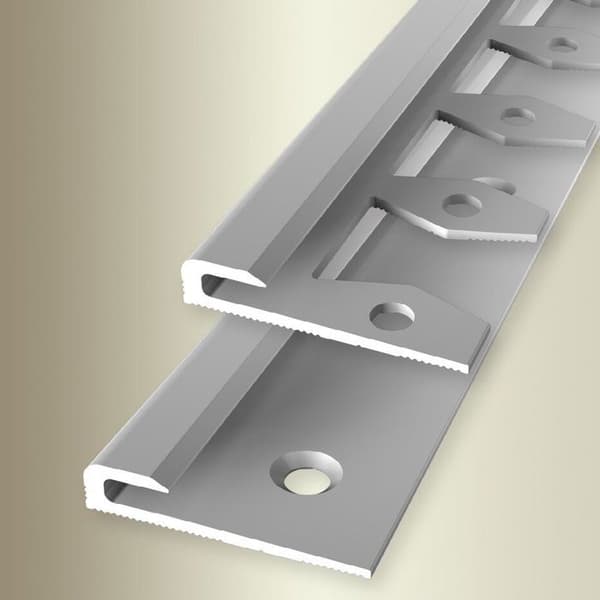 PROVISTON | Inramningsprofil | Bredd: 30 mm | Höjd: 3 mm | Längd: 2500 mm | Polerat aluminium | Avslutningsprofil ...