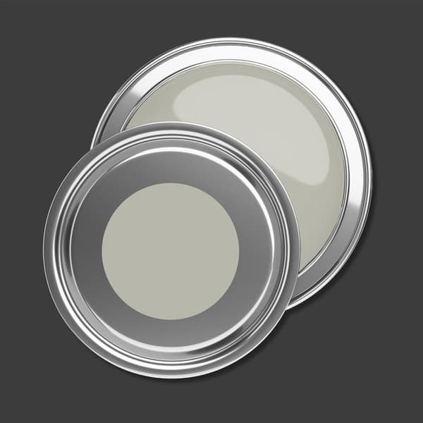 Grå väggfärg PURO Serene Taupe Exklusiv dispersion för inomhusbruk Hög intensitet 5 liter