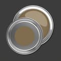 Miniatyrbild 2 av 5: Brun väggmålning PURO Subtle Brown Inomhusdispersion exklusiv Hög intensitet på 5 liter