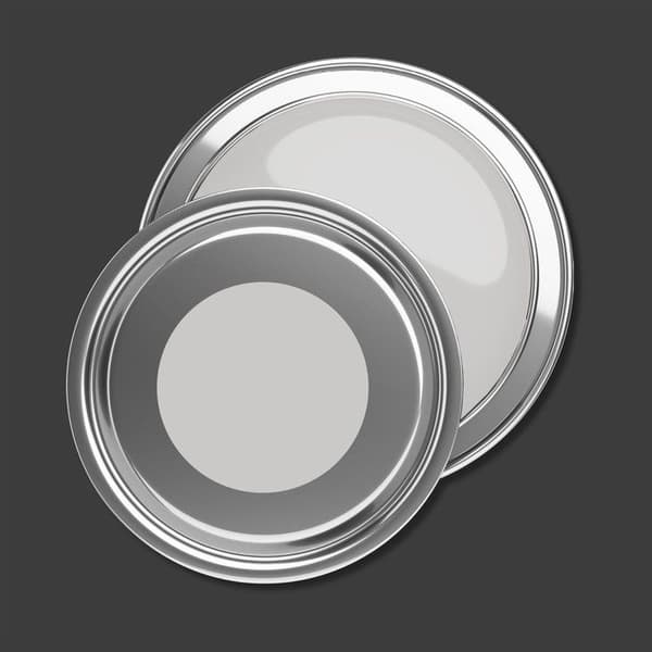Grå väggfärg PURO Cool Grey Dispersion exklusiv för inomhusbruk Hög intensitet på 5 liter