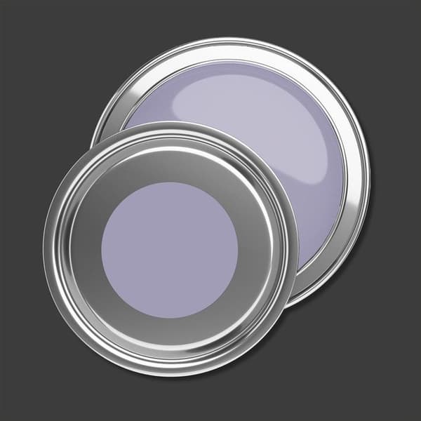 Väggfärg Violet PURO Basic Mauve Inomhusdispersionsfärg Hög intensitet 1 liter