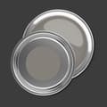 Miniatyrbild 2 av 5: Grå väggmålning PURO Lustrous Grey exklusiv inomhusdispersion med hög intensitet på 5 liter