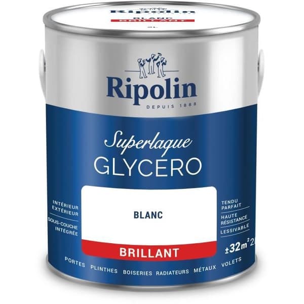 Blank vit glyceroftallack - RIPOLIN - 2 L