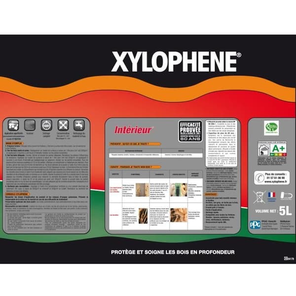 Behandling av balk och ram - XYLOPHENE - 5 L