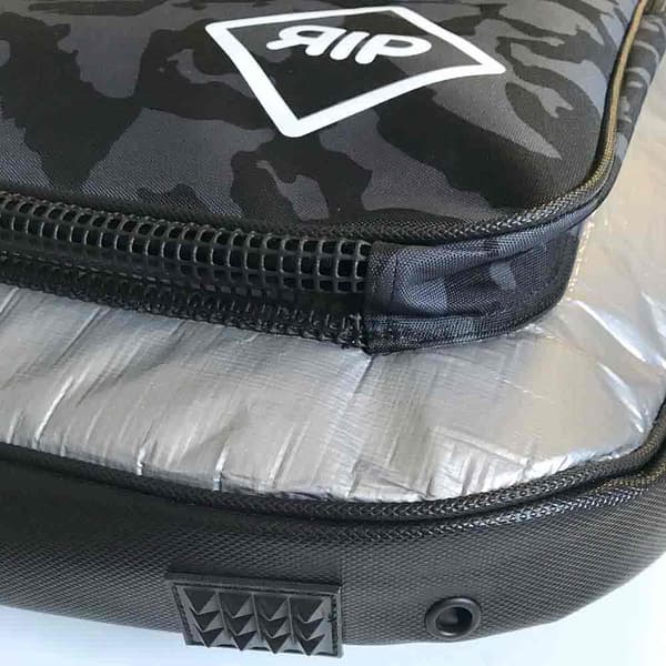 Rip Taskukannen Kanssa Bodyboard Logo Ogm Harmaa